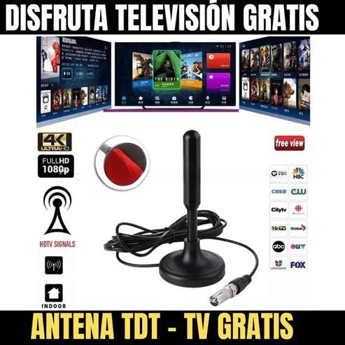 Antena TDT | TV Digital Ultra HD | Canales Gratis